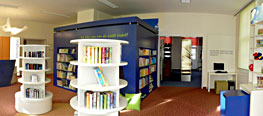 Panoramabild Bibliothek